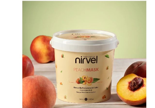 MASCARILLA HAIR PEACH NIRVEL 1000 ML