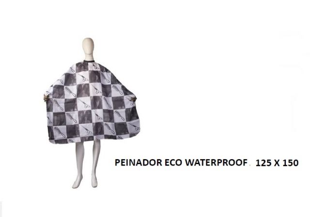 PEINADOR ECO WATERPROOF NEGRO (125  x 150)